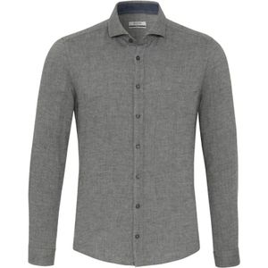 Pure, Heren, Overhemden, Grijs, Maat: XL