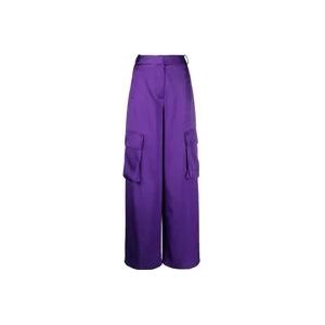 Versace Informele broek , Purple , Dames , Maat: 2XS