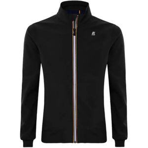K-Way, Heren, Sweatshirts & Hoodies, Zwart, Maat: S Nylon,