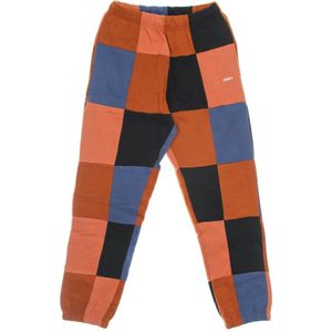 Obey, Heren, Broeken, Veelkleurig, Maat: XL Fleece,