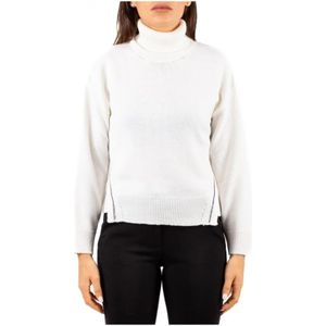 Alpha Industries, Dames, Truien, Beige, Maat: 2XS