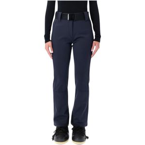 Goldbergh, Dames, Broeken, Blauw, Maat: L Fleece,