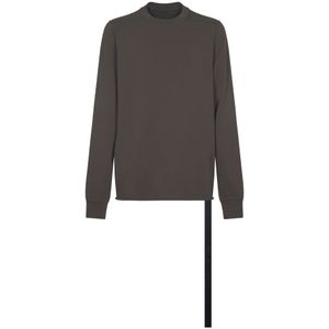 Rick Owens, Heren, Truien, Grijs, Maat: M Katoen,