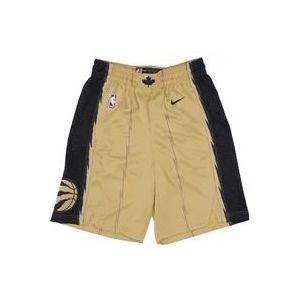 Nike NBA City Edition 2023/24 Basketball Shorts , Beige , Heren , Maat: L