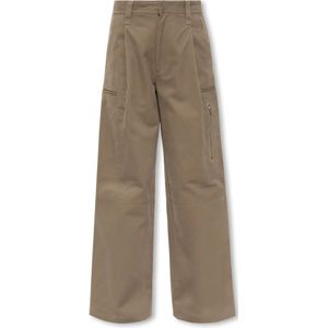 Ami Paris, Dames, Broeken, Groen, Maat: M Katoen,