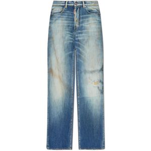 Dsquared2, Dames, Jeans, Blauw, Maat: XS Katoen,