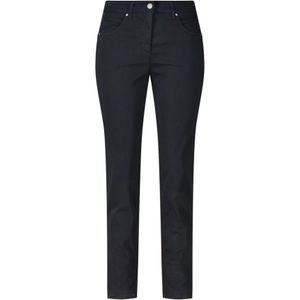 Luisa Cerano, Dames, Broeken, Zwart, Maat: XS Katoen,