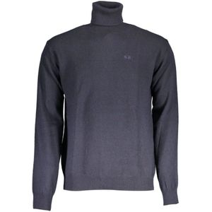La Martina, Heren, Truien, Blauw, Maat: L Wol,