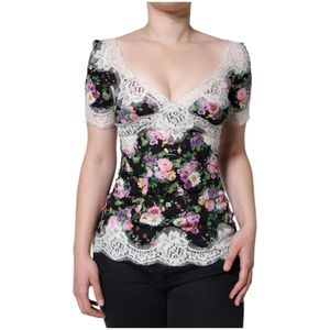 Dolce & Gabbana - Blouse - Veelkleurig - Katoen
