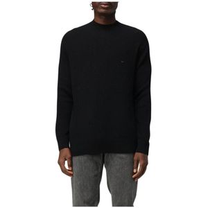 Emporio Armani, Heren, Truien, Zwart, Maat: S