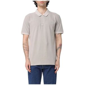 Woolrich, Heren, Tops, Beige, Maat: L Katoen,