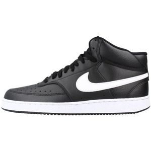 Nike Stijlvolle Court Vision Mid Next N Sneakers , Black , Heren , Maat: 42 EU