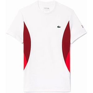 Lacoste, Heren, Tops, Wit, Maat: XL