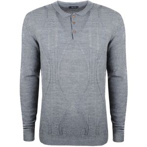 Xagon Man, Heren, Tops, Grijs, Maat: 2XL Acryl,