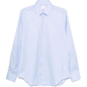 Xacus, Heren, Overhemden, Blauw, Maat: 2XL Katoen,