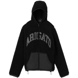 Axel Arigato, Heren, Sweatshirts & Hoodies, Zwart, Maat: XS Fleece,