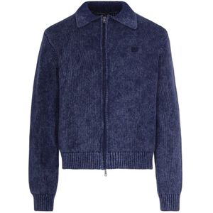 Daily Paper, Heren, Truien, Blauw, Maat: M Katoen,