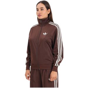 Adidas Originals, Dames, Sweatshirts & Hoodies, Bruin, Maat: S