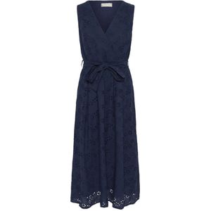 Cream, Dames, Jurken, Blauw, Maat: L/Xl