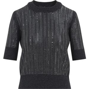 Ermanno Scervino, Dames, Truien, Grijs, Maat: M