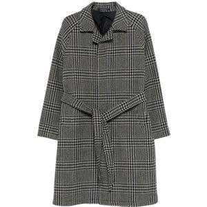 Tagliatore, Heren, Mantels, Grijs, Maat: L Wol,