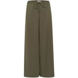 Soaked in Luxury - Shirley - Damesbroek - Diep Legergroen - Loose Fit