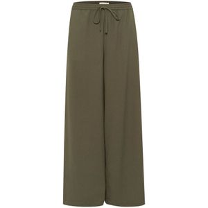 Soaked in Luxury - Shirley - Damesbroek - Diep Legergroen - Loose Fit