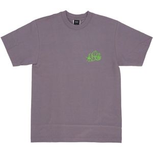 Huf, Heren, Tops, Paars, Maat: S Katoen,