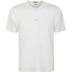 C.p. Company, Heren, Tops, Wit, Maat: M Katoen,