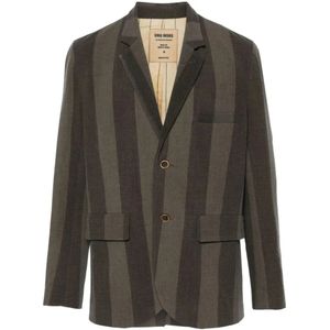 UMA Wang, Heren, Jassen, Veelkleurig, Maat: L Wol,