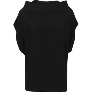 Norma Kamali, Dames, Tops, Zwart, Maat: M Spandex,