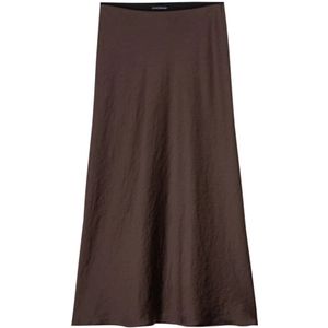Luisa Cerano, Dames, Rokken, Bruin, Maat: M Satijn,