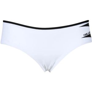Karl Lagerfeld, Dames, Badkleding, Wit, Maat: XS Poliester,