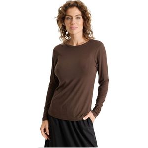 IN Front, Dames, Tops, Bruin, Maat: S