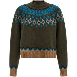 Alanui, Dames, Truien, Veelkleurig, Maat: M Wol,