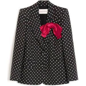 Valentino Garavani, Dames, Jassen, Zwart, Maat: XS