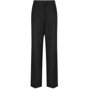 Tom Ford, Dames, Broeken, Zwart, Maat: 2XS Wol,