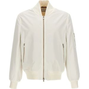 Brunello Cucinelli, Heren, Jassen, Beige, Maat: M