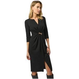 Joseph Ribkoff, Dames, Jurken, Zwart, Maat: S Spandex,