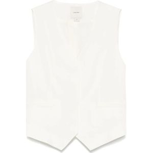 Calvin Klein, Dames, Jassen, Wit, Maat: 3XS