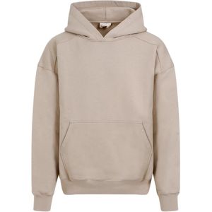 Mordecai, Heren, Sweatshirts & Hoodies, Beige, Maat: S Katoen,