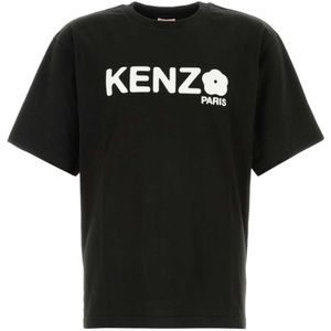Kenzo, Heren, Tops, Zwart, Maat: L Katoen,