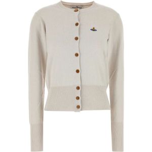 Vivienne Westwood, Dames, Truien, Beige, Maat: XS Katoen,