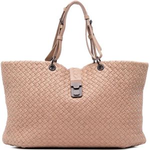 Bottega Veneta Vintage, Dames, Pre-owned, Bruin, Maat: ONE Size Leer,