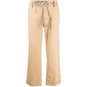 Jejia, Dames, Broeken, Beige, Maat: S