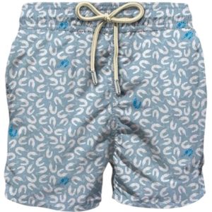 MC2 Saint Barth, Heren, Badkleding, Blauw, Maat: L Poliester,