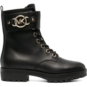 Michael Kors, Dames, Schoenen, Zwart, Maat: 36 1/2 EU Leer,