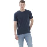 Mey - Shirt - Donkerblauw - Jersey - Kwartmouw