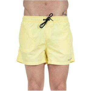 Trussardi, Heren, Badkleding, Geel, Maat: S Poliester,