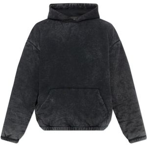 Dsquared2, Heren, Sweatshirts & Hoodies, Grijs, Maat: M Katoen,